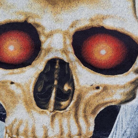 Vintage Alex-Bay Shirt L 22x24 Bill-Johnstons Pirate-Days NY - Picture 12 of 12